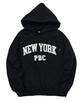 Boucle New York Hoodie - Black