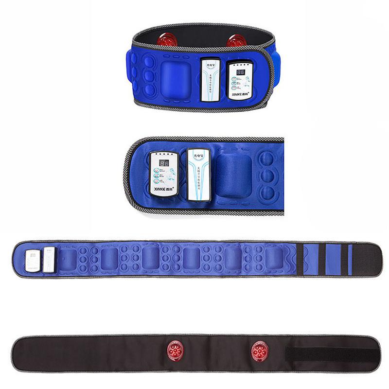 USB-wiederaufladbare tragbare Fitness-Fettverbrennungsmaschine Taillen-Vibrationsgürtel Körperformung Gewichtsverlust Bauchmuskel-Straffungsgerät 6-Motor-Konfiguration