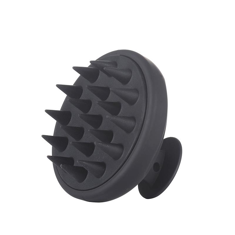 Kopfhaut-Silikon-Massage-Shampoo-Bürste für Damen zur Nass- und Trockenanwendung - Haarewaschkamm