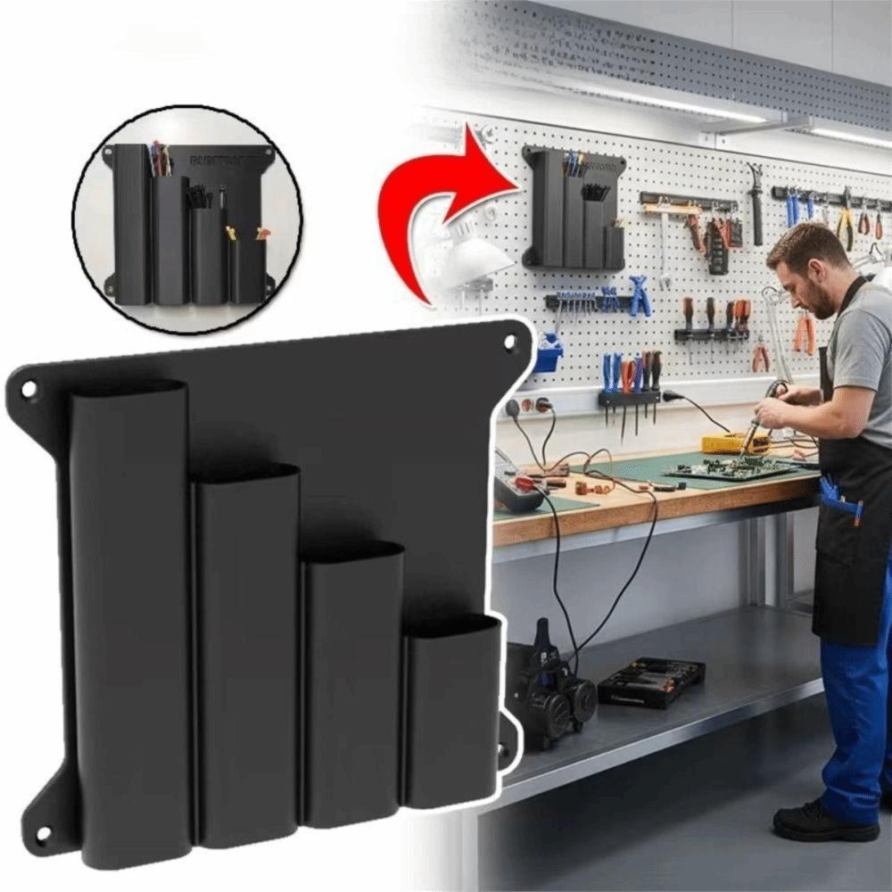 Sturdy Structure Cable Tie Storage Rack High-Quality Zip Tie Storage Bracket Garage