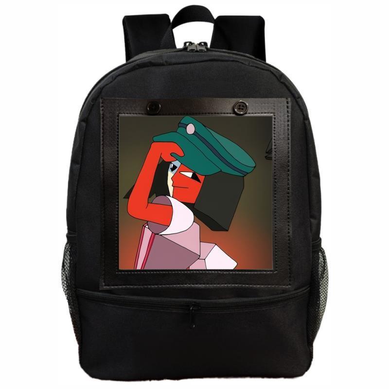 Bbq Dream Ena Pattern Printing Backpack Casual Schoolbag Fashion Gifts Bags