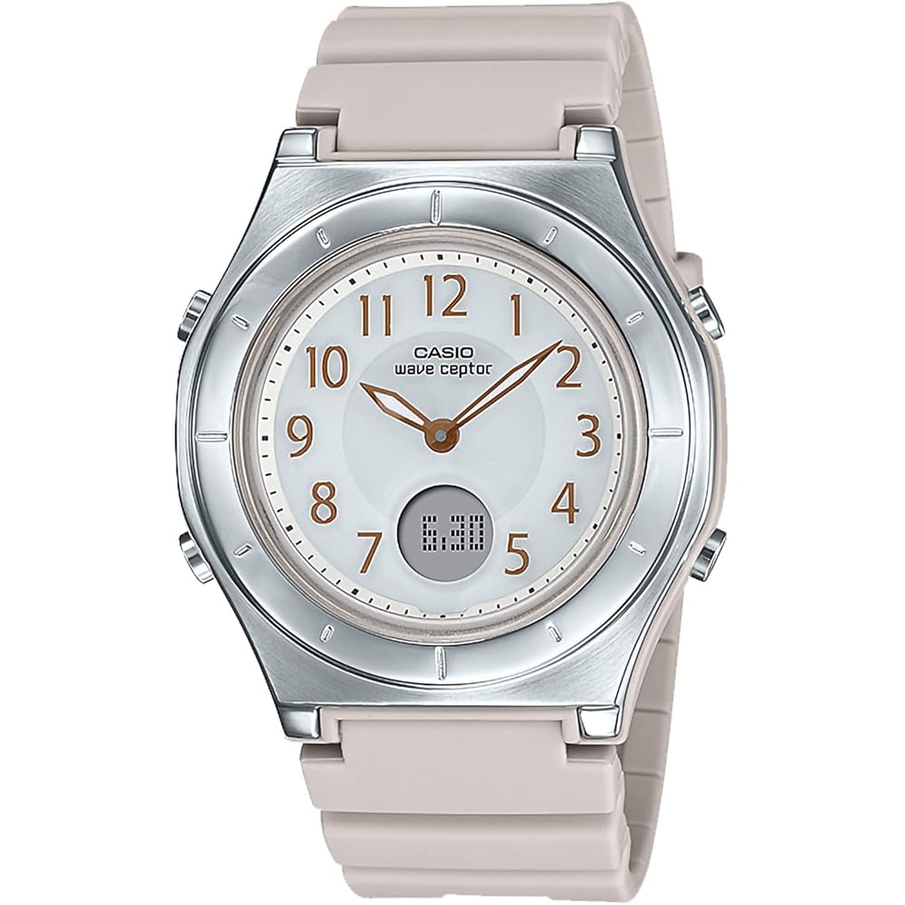 

[Casio] Watch Wave Scepter [Domestic Genuine] Radio Wave Solar LWA-M145-4AJF Ladies Beige