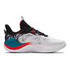 Anta Kids Professional Basketball Shoes Kids Sneakers White Black Green 312421112-1