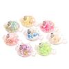 8-Color 26x29mm DIY Luminous Resin Pufferfish Pendant Jewelry Accessories