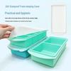 Silicone Ice Cube Tray with Lid - Multi-Compartment, Food-Grade Freezing Mold for Ice & Soup