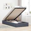 VidaXL Ottoman Bed Frame Without Mattress Dark Grey 100x200 Cm Velvet, Bed Frame, Ottoman Bed Frame, Bed Frame 3310944