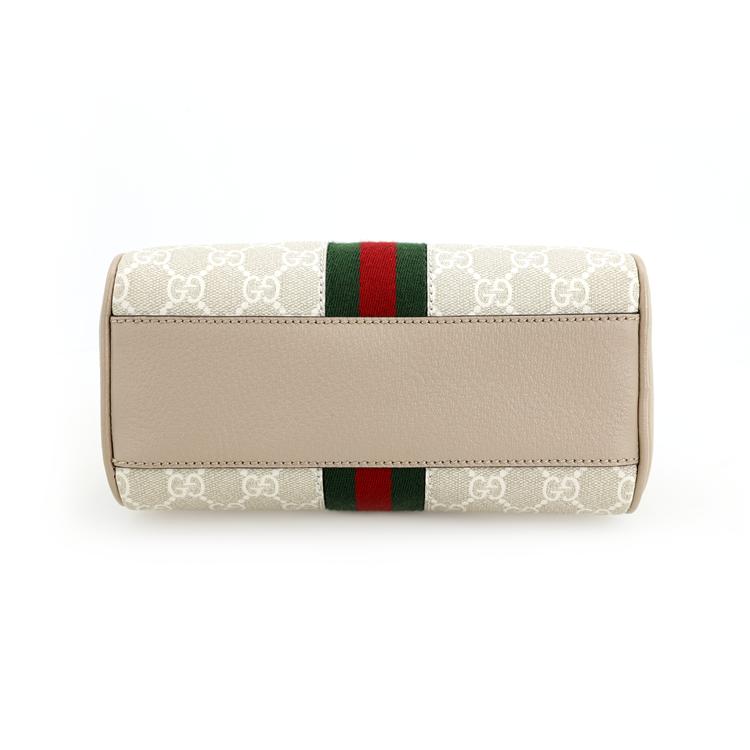 Gucci Ophidia GG Monogram Abnehmbarer Lederriemen Reißverschluss Leinwand und Leder Mini Schultertasche Crossbody Tasche Damen Handtaschen 724606-FABEX-9642