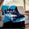 Havre Crest  Blanket Lightweight Ideal Bedding Blanket Perfect for Travel, Camping, Living Rooms, Offices, Sofas, Fan Christmas gift