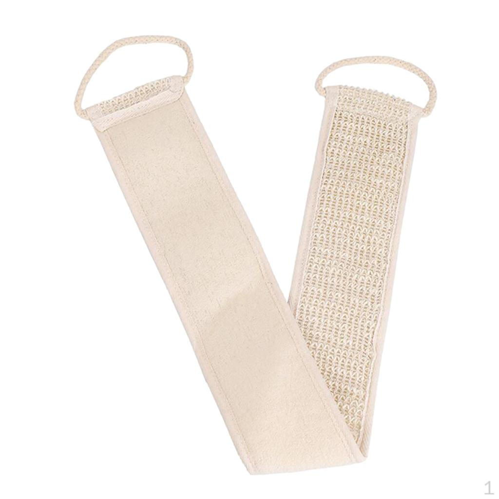 Мочалка для душа Отшелушивающая губка Cotton linen Back Scrubber