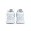 Air Jordan 1 Mid SE Grade School 'Glitter Swoosh' (Unisex) Blue Tint / Summit White / White / Ice Blue Kids' Basketball Shoes FQ9117 400