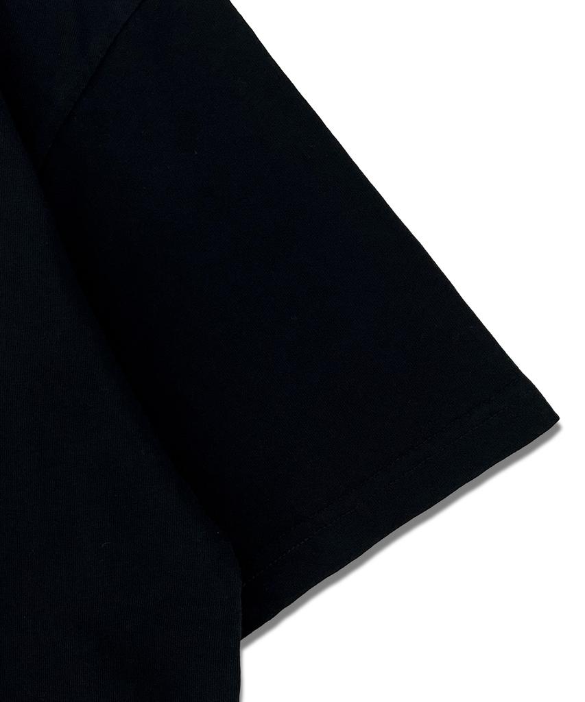 Sigeunipikeonteu Vintage Brushed Washed Short Sleeve T-Shirt Lq2Tu309_Black