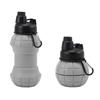 Großes Fassungsvermögen Faltbarer Wasserbecher 500 ml Faltbarer Silikonbecher Outdoor-Aktivitäten