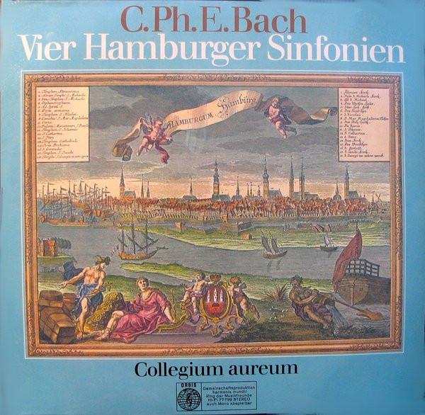 

LP Record CARL PHILIPP EMANUEL BACH - COLLEGI - C. Ph. E. Bach • Vier Hamburger Sin 77799 Orbis Germany Classical Used
