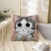 Anime Pillow Cat Chi'S Sweet Home Decorative Cushions Cover For Sofa Car Decoration Pilow Cases Pillowcases 50X50 Pillowcase