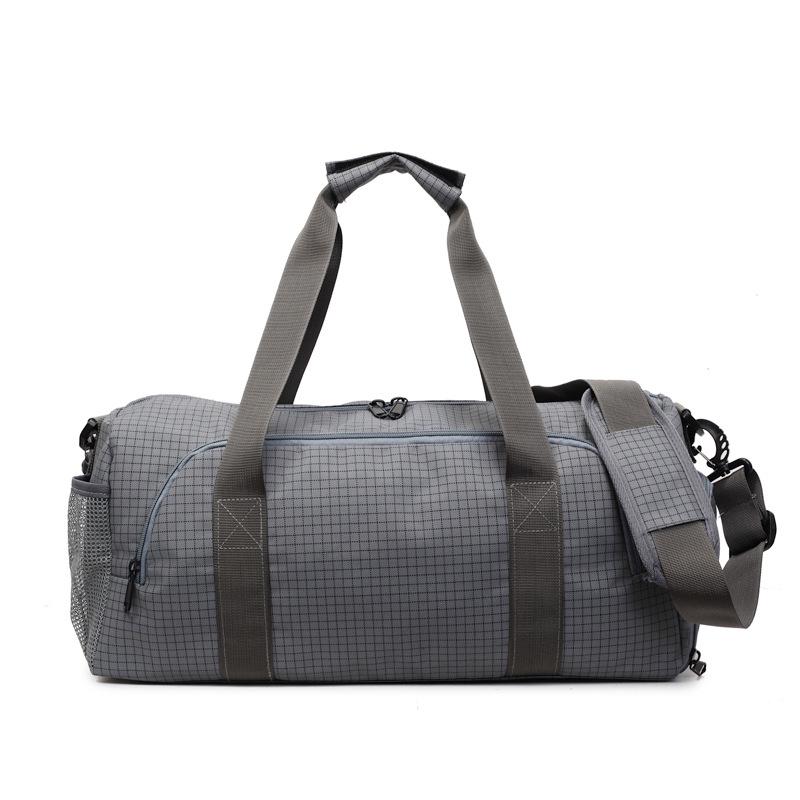 Lightweight Fashion Travel Bag - Unisex Sports, Swim & Fitness Handbag with Wet/Dry Compartments, Attachable To Suitcase