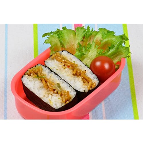 Pearl Metal Onigirazu Cube Box, Red, Made In Japan, C-452