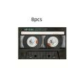2/4/6/8pcs Set, Retro Music Tape Design Placemats - Rectangular Placemats with Abstract Art Patterns, Suitable for Parties, Home Decoration and