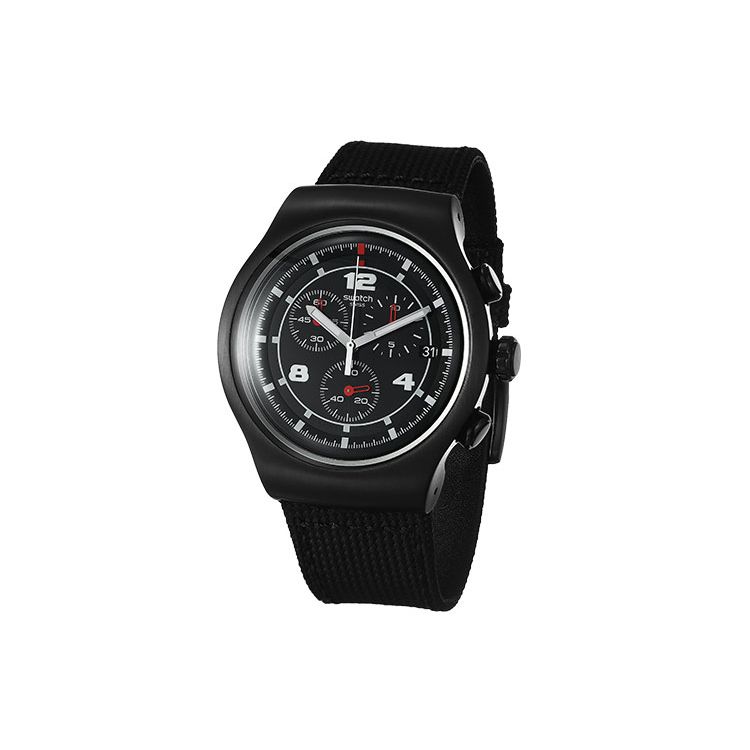 Swatch Irony Series Quartz Movement Cool Black And Red Watch Men Watches YOB404 YOB404