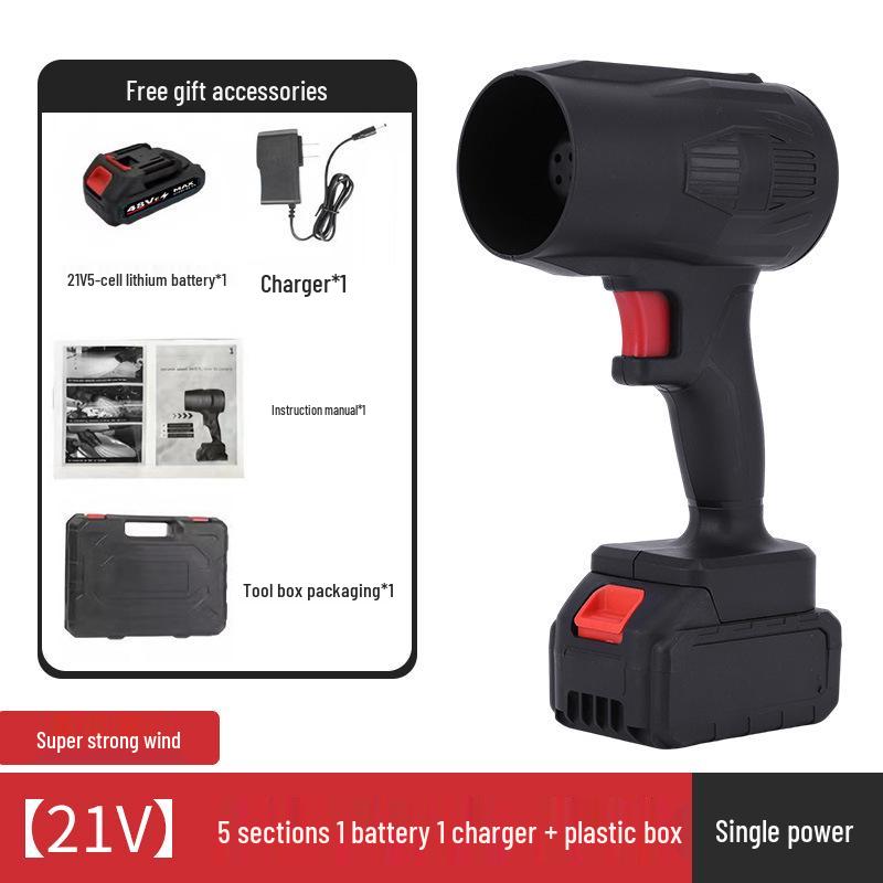 High-Power Cordless Lithium Battery Leaf & Dust Blower
