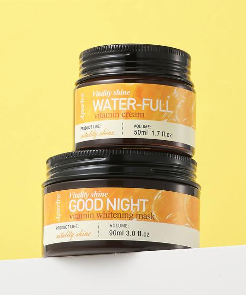 Aperire [2pack] Vitamin Cream 50ml + Vitamin Sleeping Pack 90ml NONE