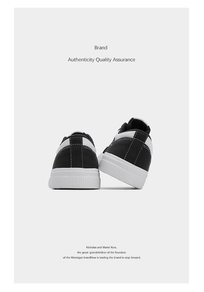 2026 Spring Men's Patchwork Cloth Shoes: Trendy, Breathable, Low-Top, Flat Bottom Lace-Up Board Shoes