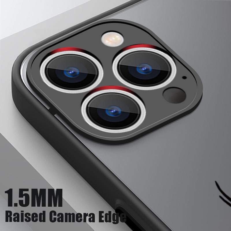 Für iPhone 16 15 Pro Max 14 13 12 11 Handyhülle Hirschdruck für Magsafe Matt Klar Weiche Kante Stoßfest Kabelloses Laden Magnetisch Hart PC Rückseite