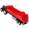 Trattore Radiocomandato Con Rimorchio Telecomando Rc Luci - Rosso