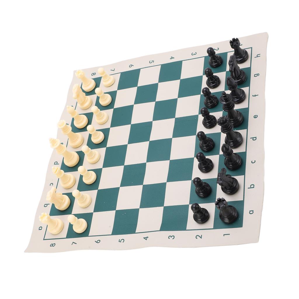PVC Portable Chess Travel Portable Folding Chess Sets for Indoor outdoor Play Relaxation