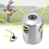 Aluminum Grass Trimmer Head Cylindrical Shape Lawn Mower Accessory Accessories Brush Cutter  Garden