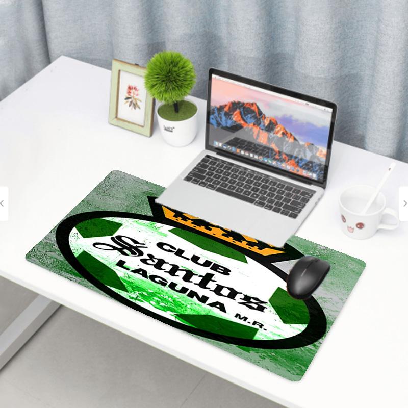 Club Santos Laguna Print Mouse Pad, Anti‑Slip Desktop Keyboard Mat, for PC Laptop Gaming Working Daily Use, Cool Festival Surprise Gift