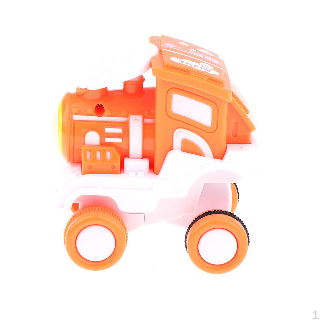 

Friction Powered toys Rolling Train Year Boys And Girls оранжевый