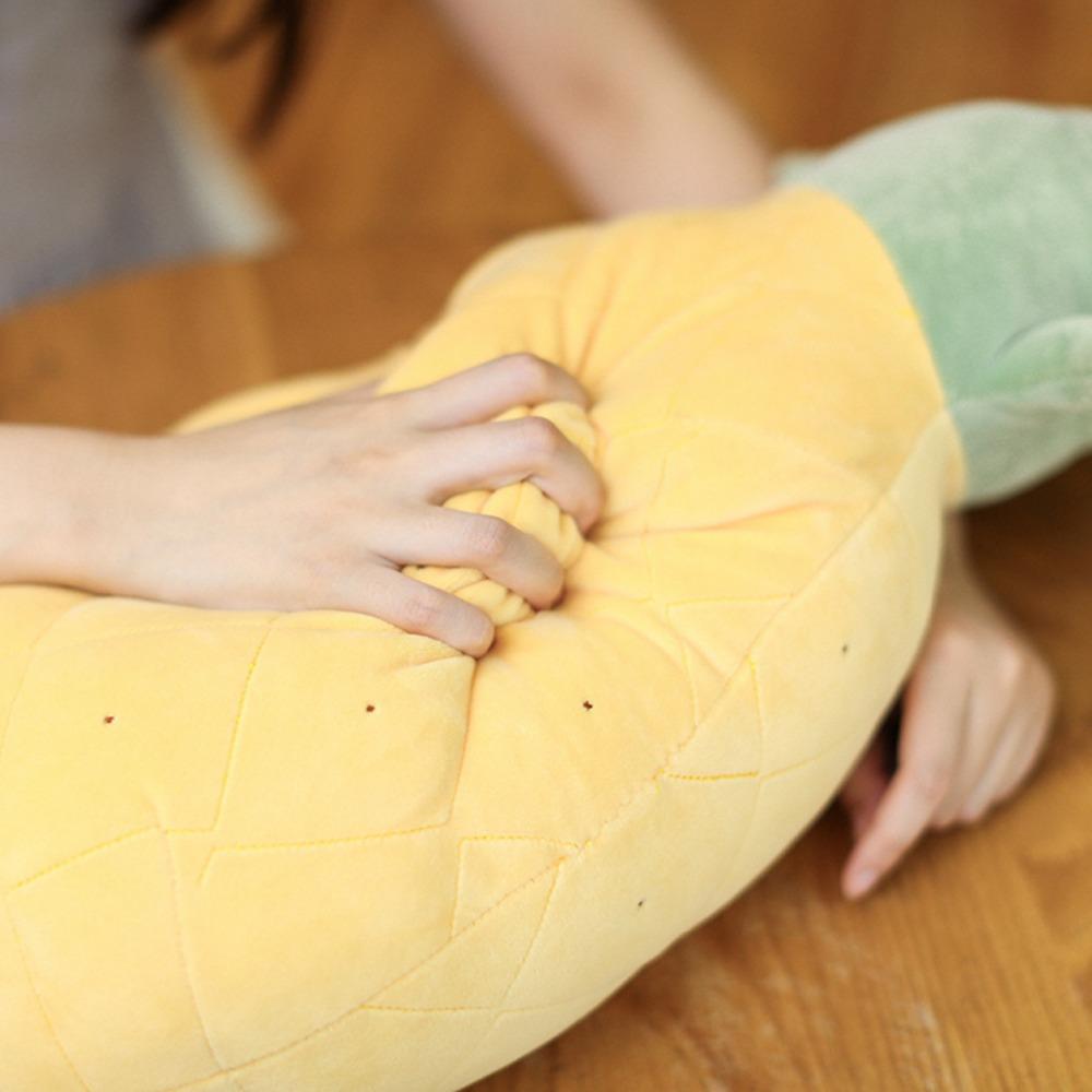 Soft Strawberry Pineapple Stuffed Pillow Sofa Cushion Fruits Plush Baby Toys For Children Birthday Gift for Kids Girls Friends