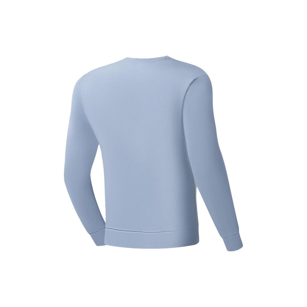 Li Ning Fitness Series Sweatshirt Men's Soft Gray Blue AWDSB81-5