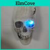 Spooky Glowing Sound Activated Spider And Skull Halloween Decorations For Haunted Houses