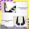 ABXV-4Pcs Car Front Bumper Lip Splitter Fin Long Air Knife Auto Body Kit Car Spoiler For Honda Civic 10TH Type-R 2019-2021