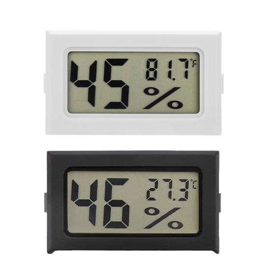 Mini Elektronisches Thermometer Hygrometer LCD-Anzeige Hohe Genauigkeit Thermo-Hygrometer Innenbereich Auto-Innenraum Digitales Feuchtigkeits-Temperaturmessgerät