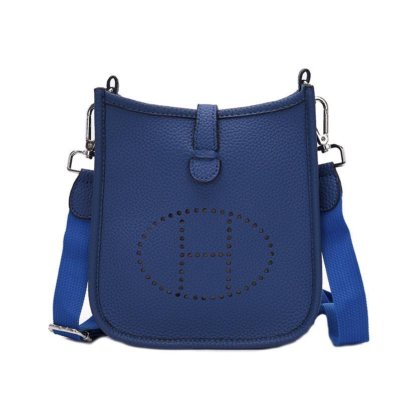 electric blue crossbody bolsa