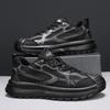 Men's shoes summer breathable mesh trend versatile platform shoes fashion classic Hong Kong style trendy men Internet celebrity street dad shoes