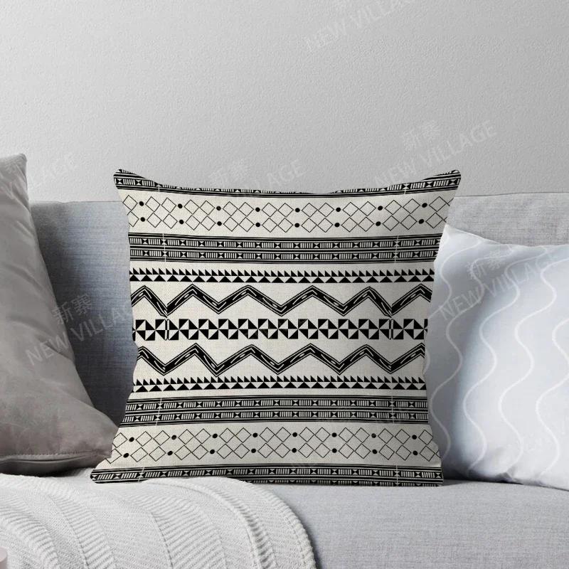 Fall Home Decor Autumn Living Room Throw Pillow Cover Sofa Boho Cushion Cover Mandala