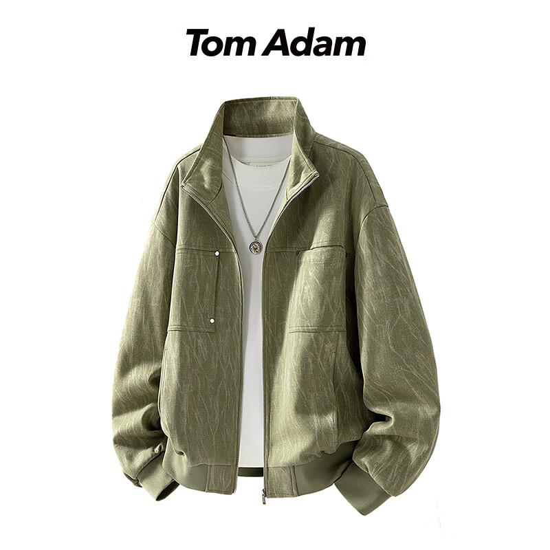 

TOM ADAM American Retro Workwear Casual Jacket 4XL
