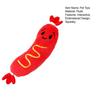 Squeaky Pet Toys Soft Short-Pile Fabric Chew Toy with Built-in Sound for Dogs and Cats Interactive Teeth Cleaning Chew Toy Relieves Boredom for