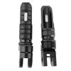 Pair of Front Foot Pegs Pedals Motorcycle Modification Fit for Honda CB125R CB300R CB1300SF CB600FBlack