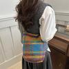 Chic Korean Style Bucket Bag With Spacious Design For Everyday Casual Use In Black And Colorful Variants