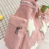 Girls Cosmetic Bags Purse Wallets Korean Handbags Star Shoulder Bags Women Crossbody Bag Y2k Style