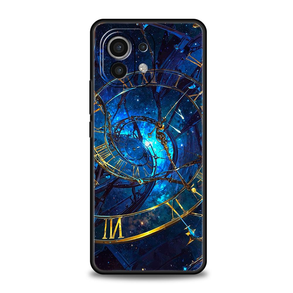 Чехол для телефона для Xiaomi Mi 17 Pro Max 15 14 13 12 11 Ultra 15T 14T 13T 12T Pro Lite Мягкий ТПУ Корпус Вселенная Звездное Небо Луна Xiaomi 12 Pro