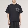 Y-3 EL5 GFX Short-Sleeve Tee Black Unisex Tops KQ9307