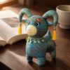 13/20/25/30cm Chinese Zodiac Sheep Toy Soft Fluffy Animal Mascot Cartoon Sheep Doll  Car Decoration