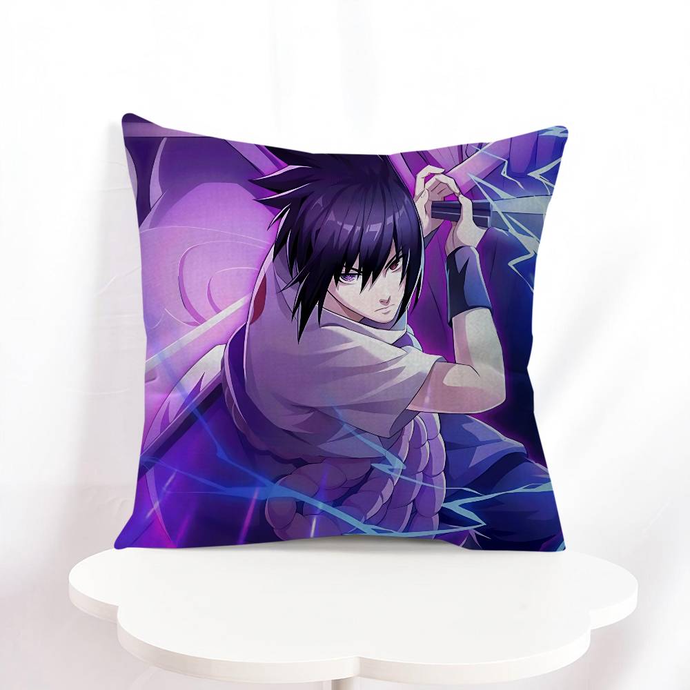 Sasuke Decorative Room Aesthetics Pillow Case Home Decor Bedroom Sofa Bed Couch Pillow Cover 45x45