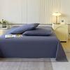 Bed Sheet Ins Style Thickened Solid Color Machine Washable Bedding