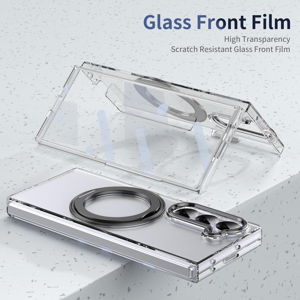 Samsung Z Fold 7 Case & Tempered Film: Ultra-Thin, Foldable Protective Cover for Galaxy Z Fold 6